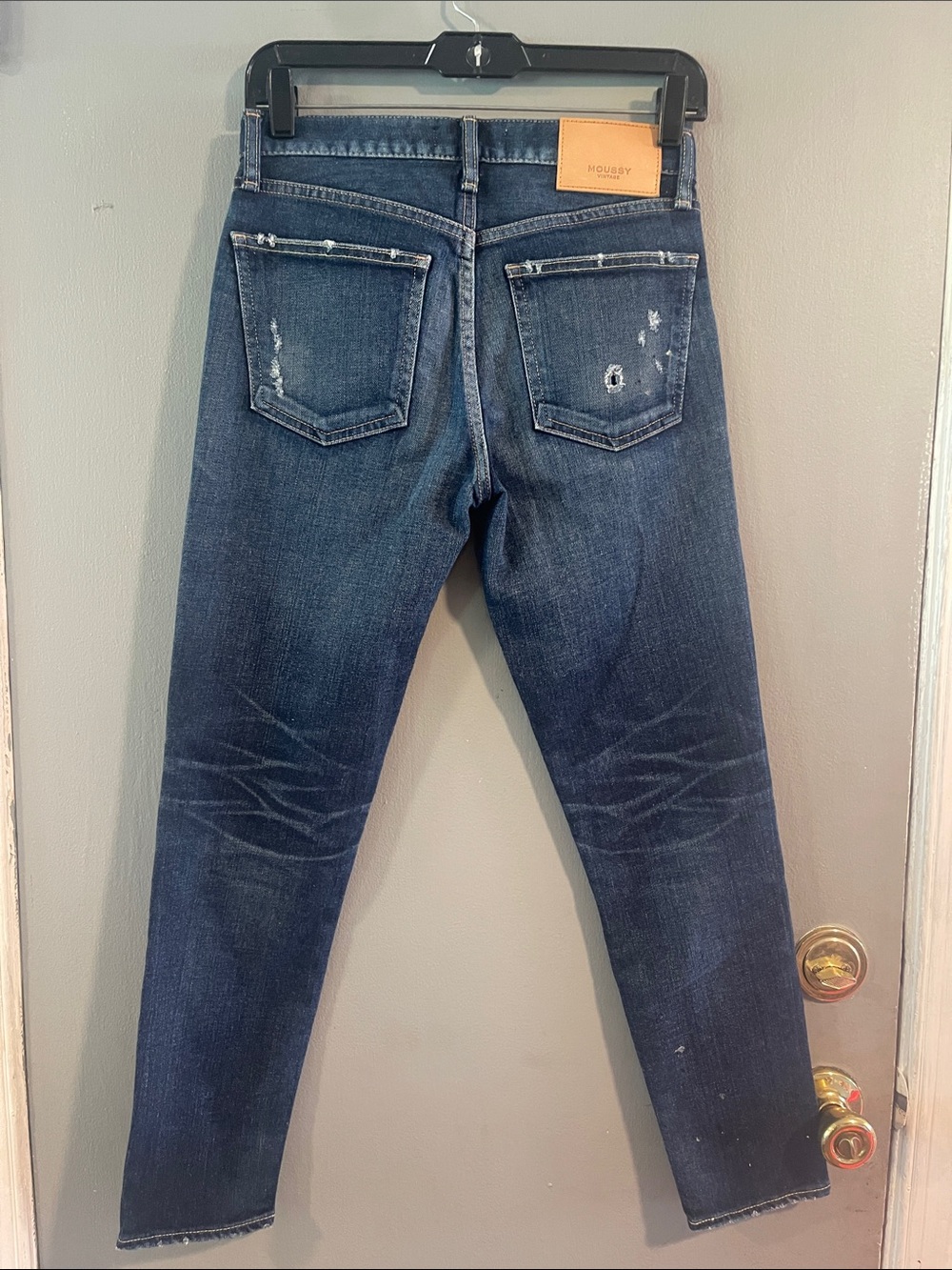 Moussy Vintage Distressed Howa Skinny Jeans Size 25 - Picture 4 of 8